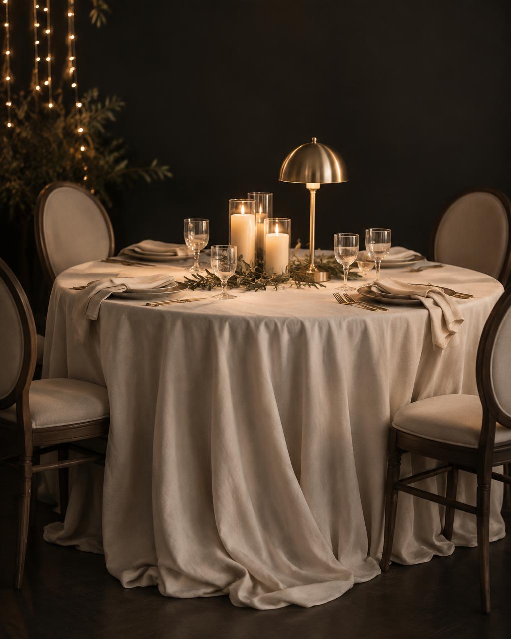 Draped Guest Tables